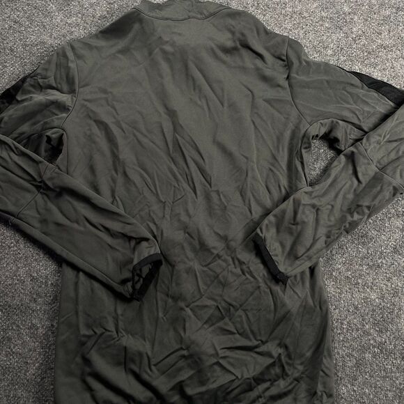 NIKE Jacket Women's Meium Full Zip Training Outdoor Swoosh Mock Collar Med - Picture 2 of 10